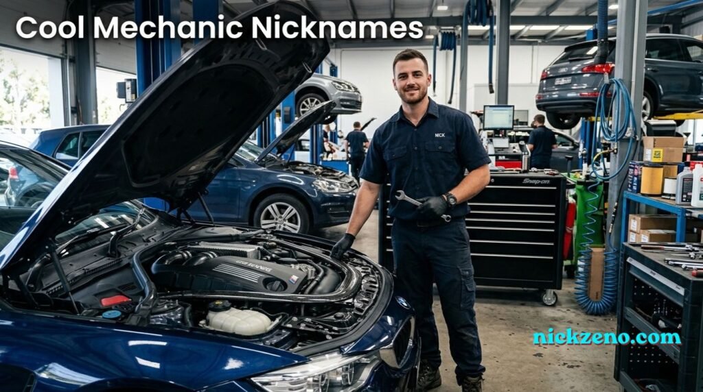 Mechanic Nicknames