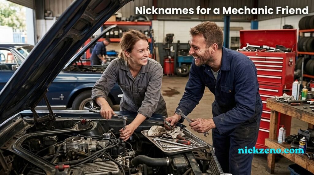 Mechanic Nicknames