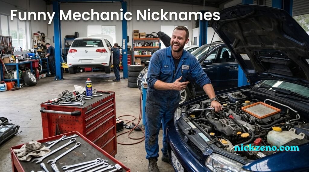 Mechanic Nicknames
