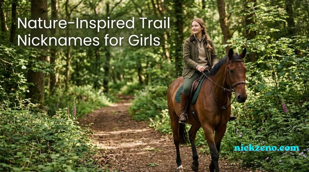 Horseback rider surrounded by trees and green fields