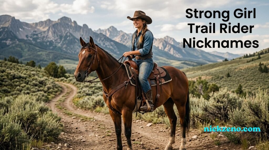Trail Ride Nicknames for Girl