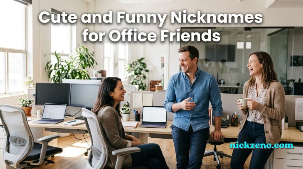 Funny Nicknames for Coworkers