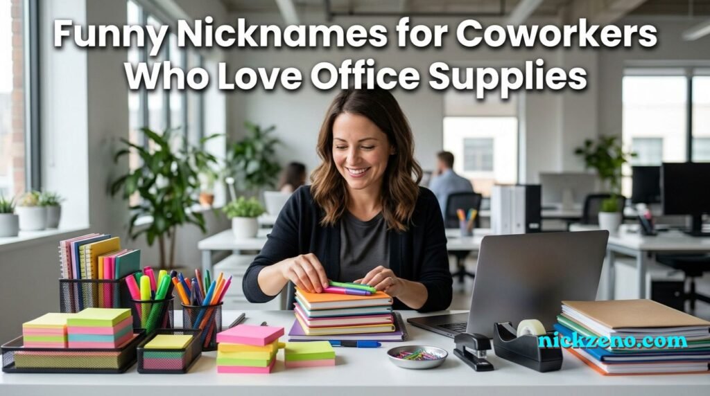 Funny Nicknames for Coworkers