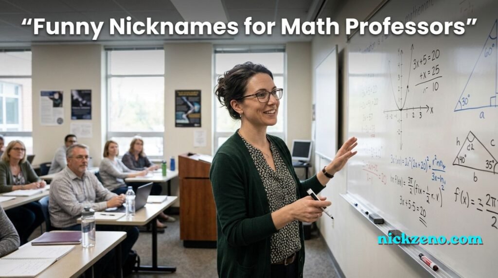 Funny Nicknames for Professor