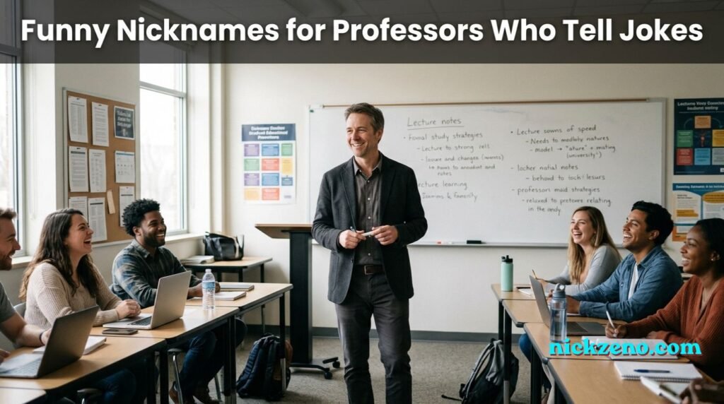 Funny Nicknames for Professor