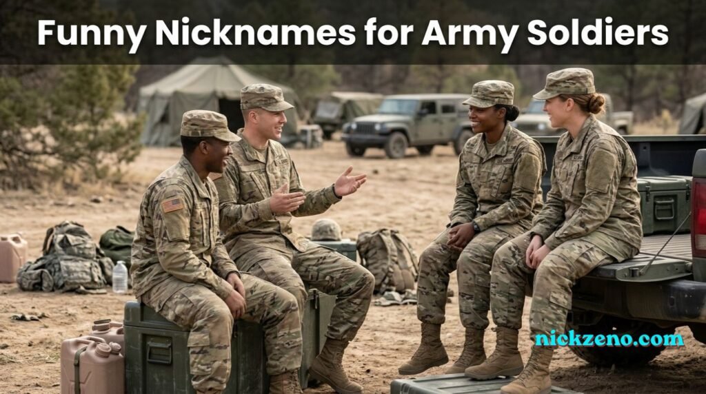 Nicknames for Army Soldiers