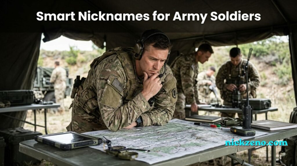 Nicknames for Army Soldiers