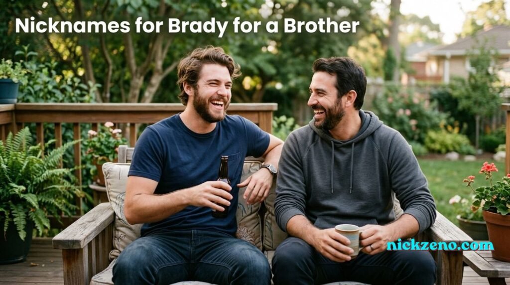 Nicknames for Brady
