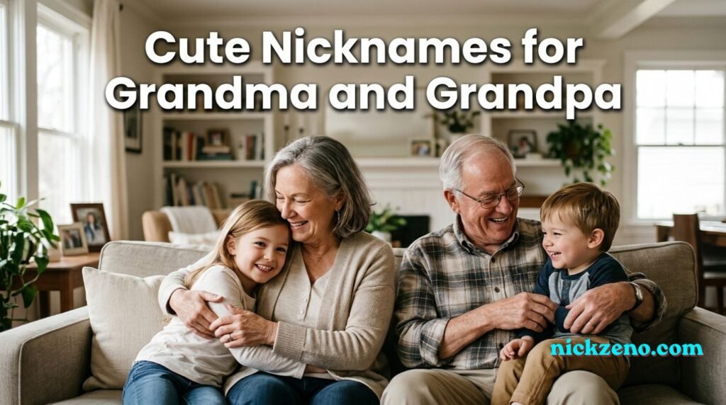 Nicknames for Grandma and Grandpa