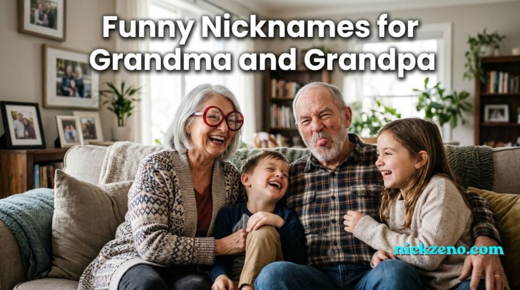 Nicknames for Grandma and Grandpa