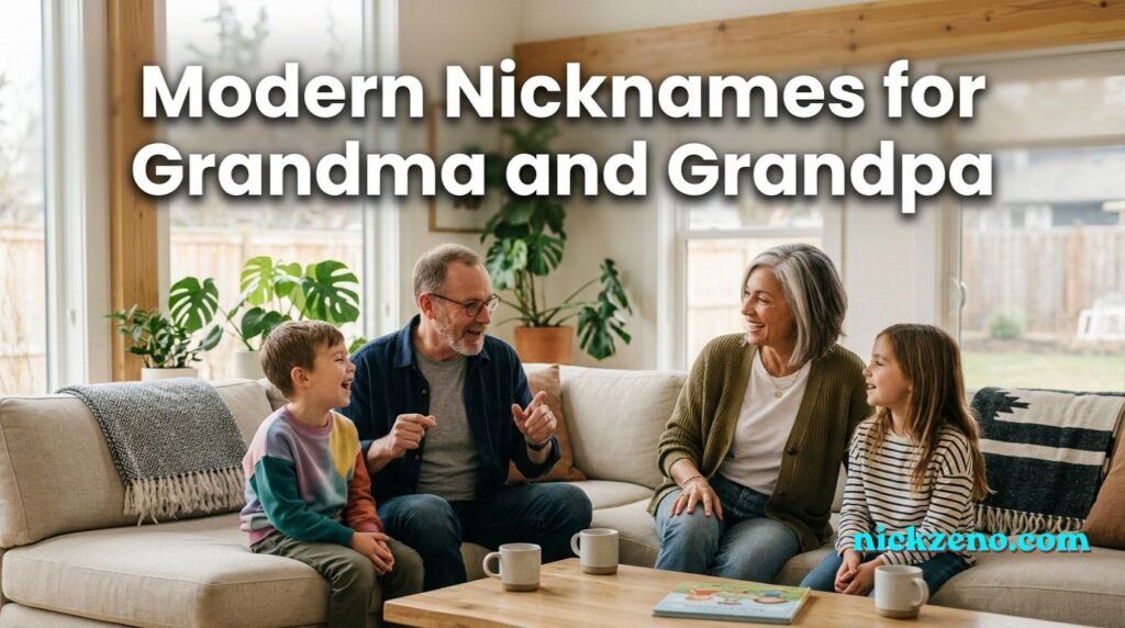Nicknames for Grandma and Grandpa