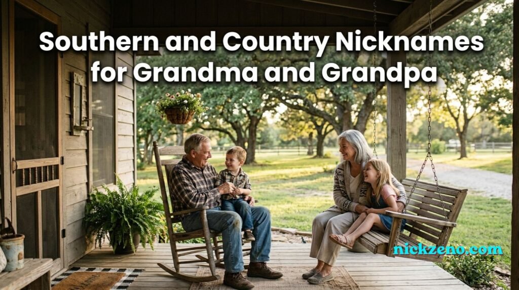Nicknames for Grandma and Grandpa