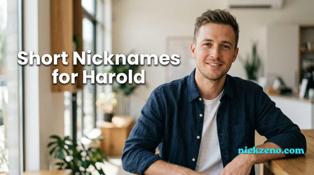 Nicknames for Harold