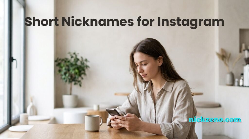 Nicknames for Instagram