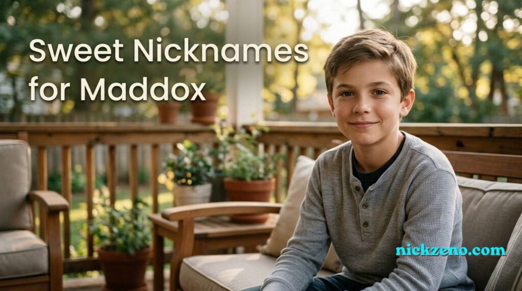 Nicknames for Maddox
