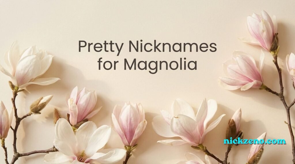 Nicknames for Magnolia