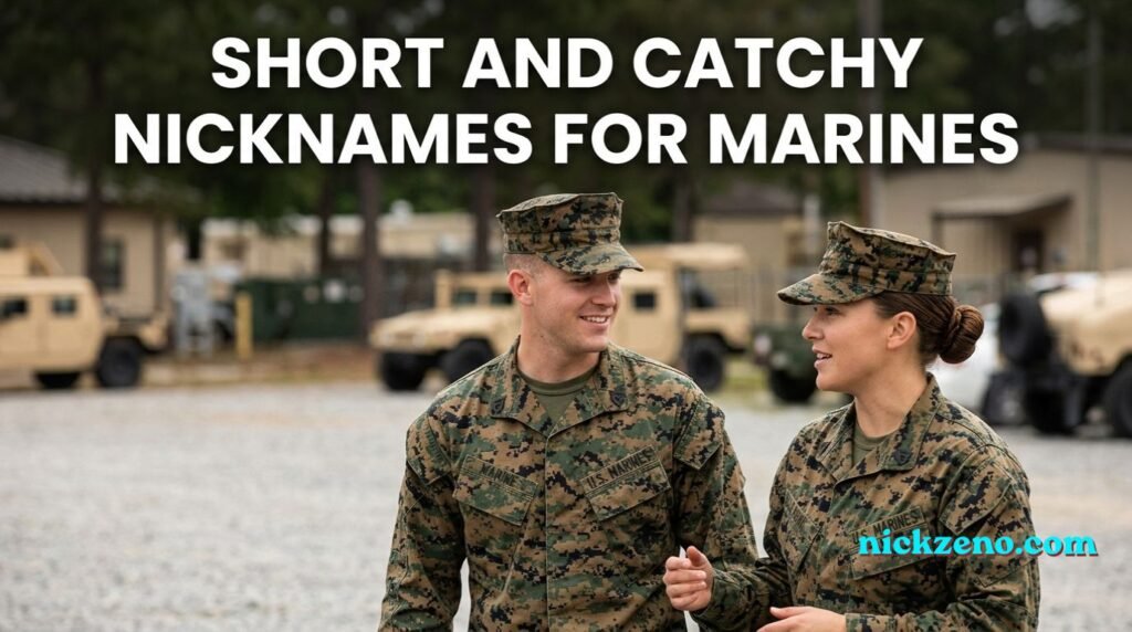 Nicknames for Marines