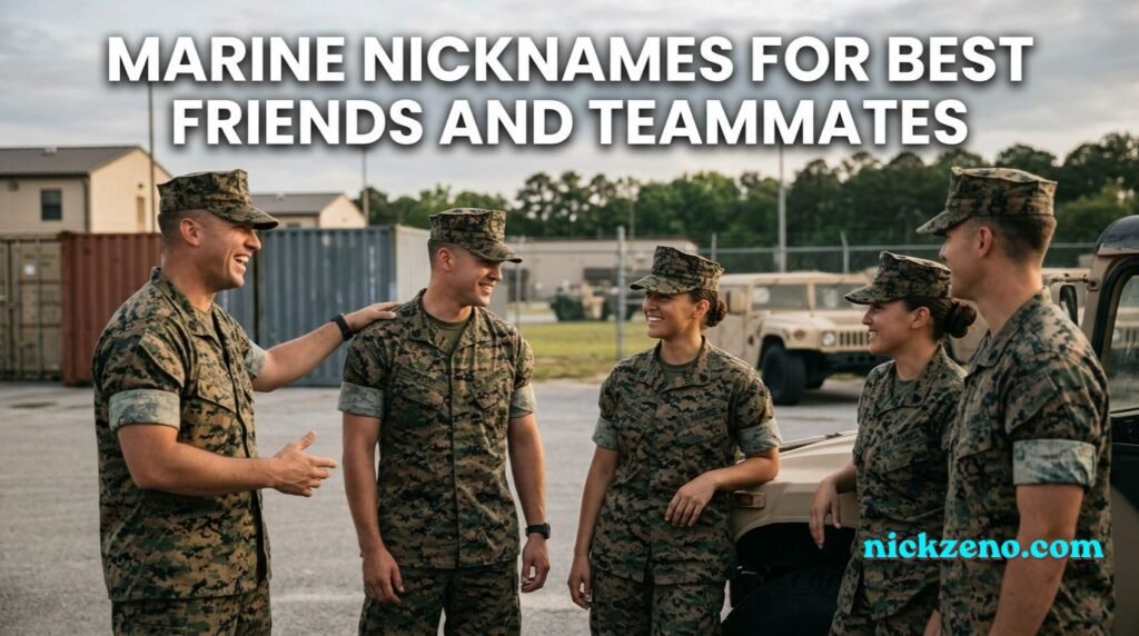 Nicknames for Marines