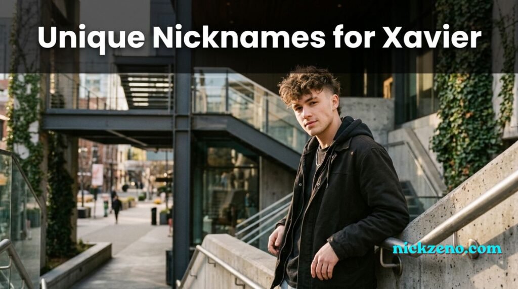 Nicknames for Xavier