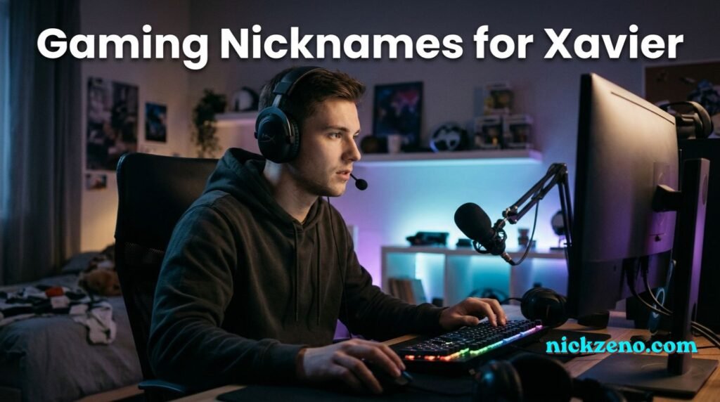 Nicknames for Xavier