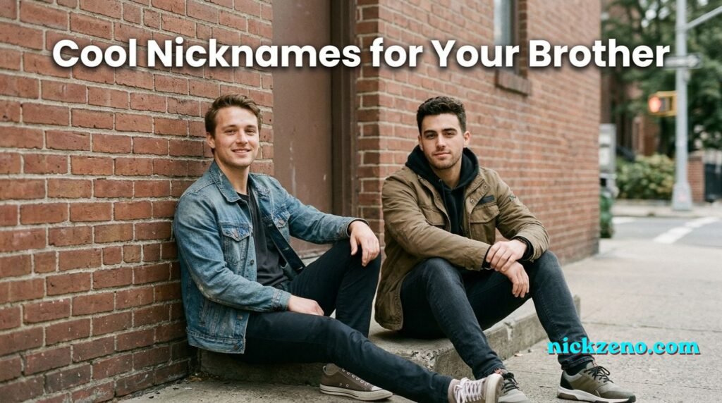 Nicknames for Your Brother