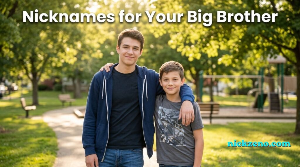 Nicknames for Your Brother