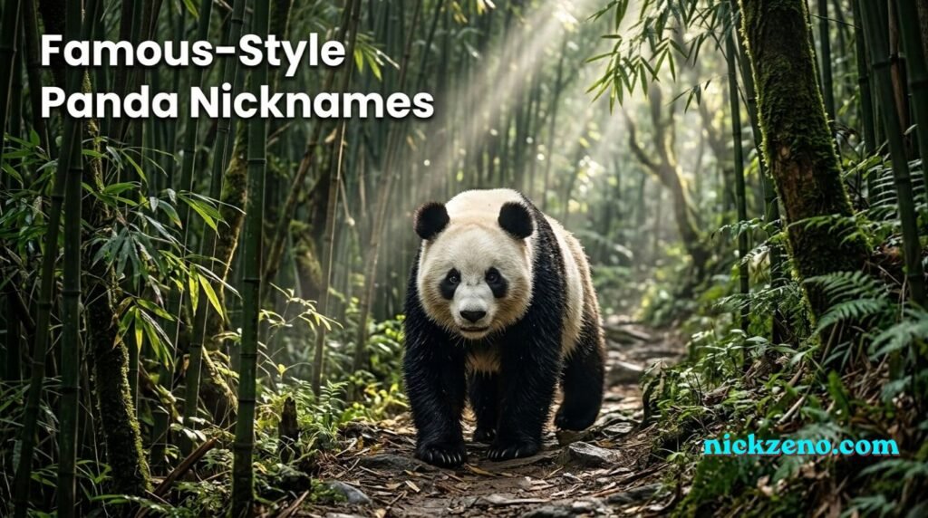 Panda Nicknames