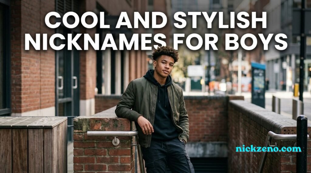 Stylish Nicknames for Boys