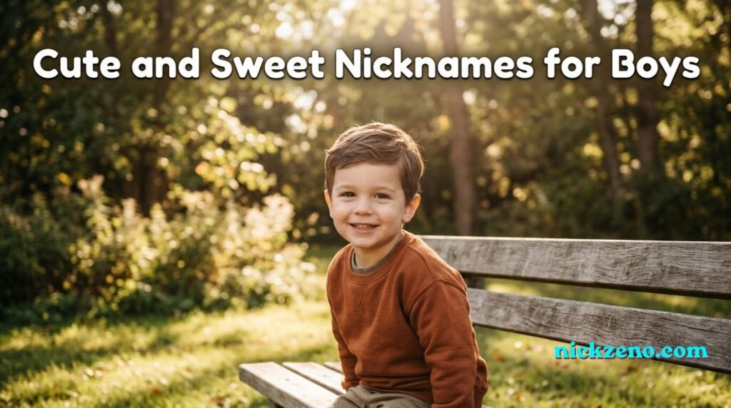 Stylish Nicknames for Boys
