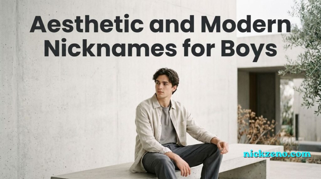 Stylish Nicknames for Boys