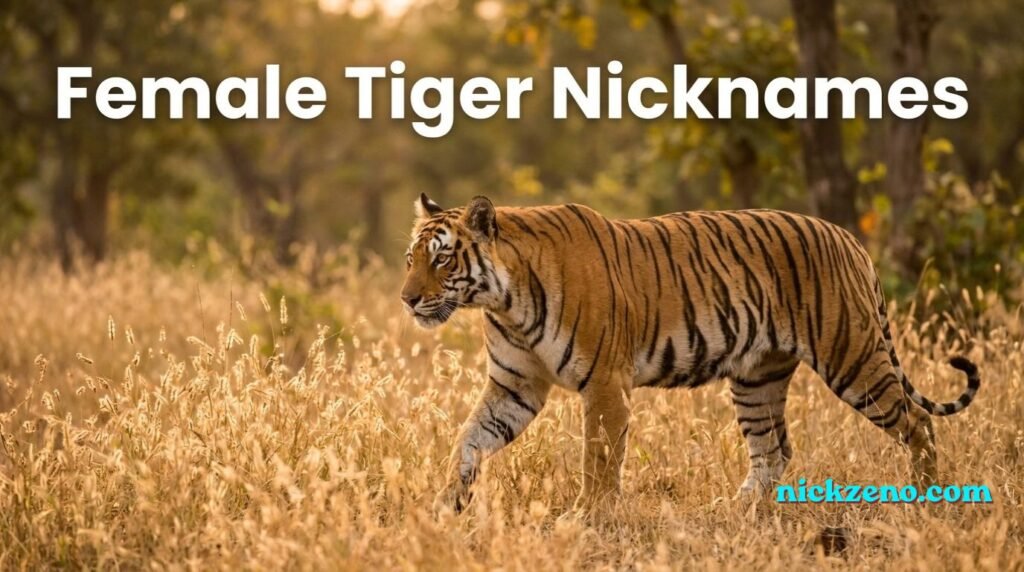 Tiger Nicknames