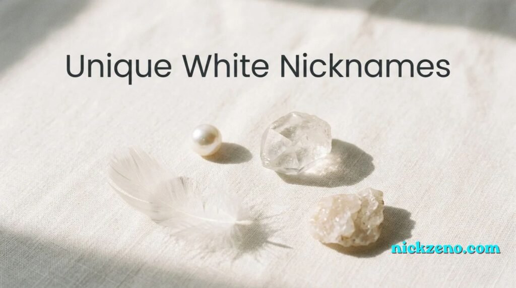 white-nicknames