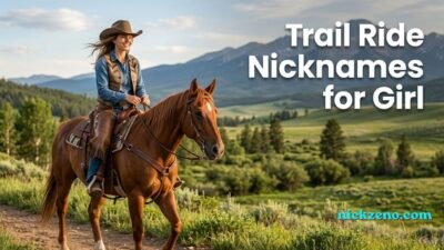 Trail Ride Nicknames for Girl
