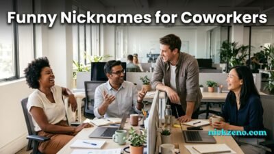 Funny Nicknames for Coworkers