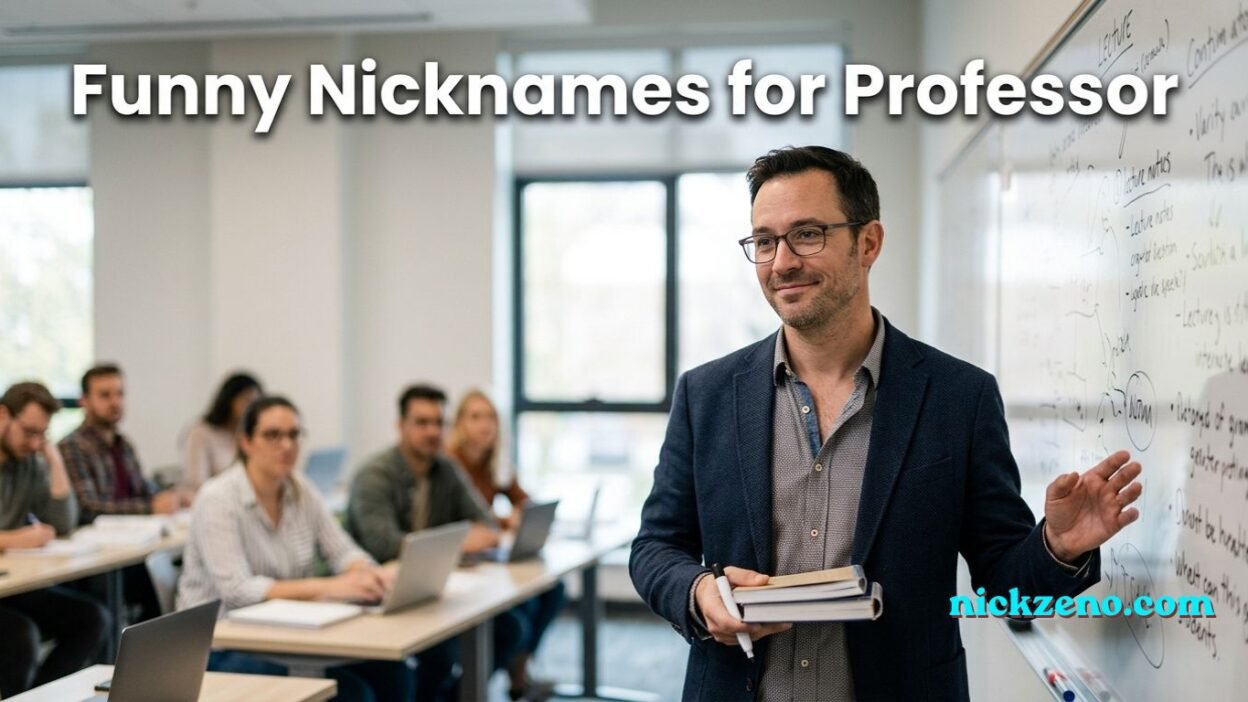 Funny Nicknames for Professor