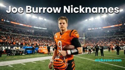 Joe Burrow Nicknames