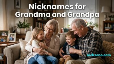 Nicknames for Grandma and Grandpa